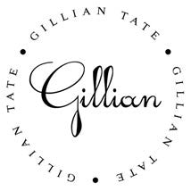 gillian self inking stamp
