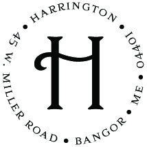 harrington self inking stamp