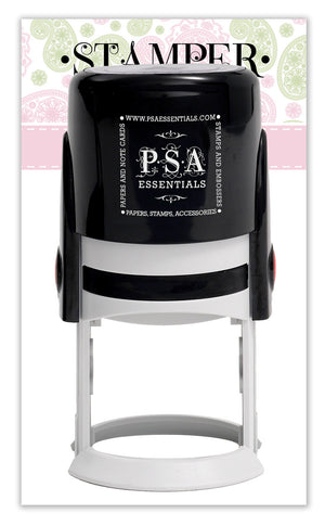 PSA Essentials Personalized Self Inking Stamps-Round