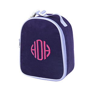 Monogrammed Insulated Lunch Tote (Gumdrop) by Mint